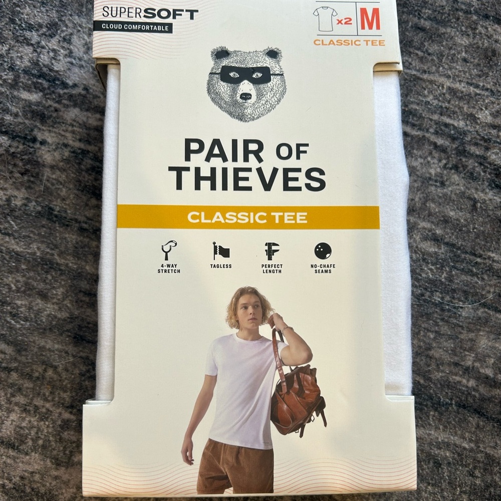 Pair of Thieves Classic Tee - White